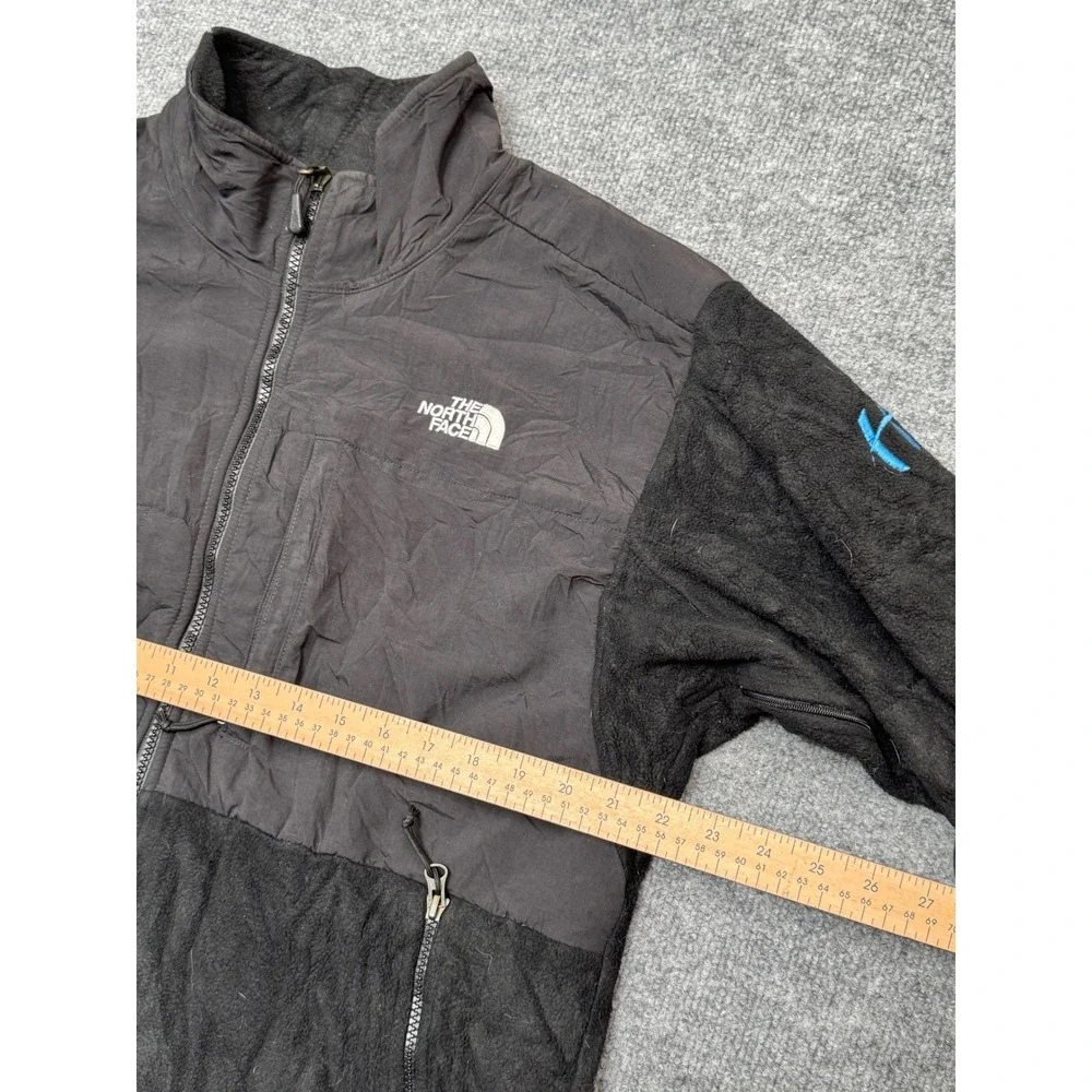 The North Face Denali Polartec Fleece Jacket Mens Large Black Full Zip Outdoor‎